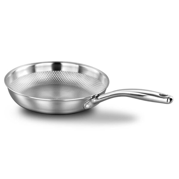 تابه گریل 28 سانتیمتر 3.0 لیتر استیل براق پروشف کرکماز 1384 - تصویر 1