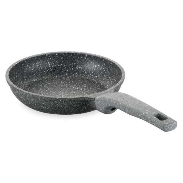 تابه تکدسته گرانیت 14 سانتیمتر طوسی بامینو کرکماز 1495 - تصویر 1