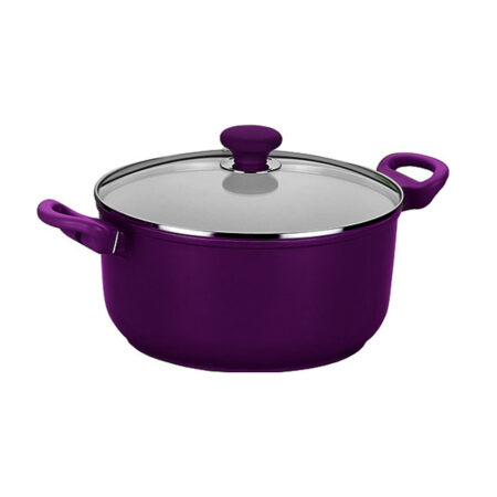 قابلمه سرامیک 20 سانتیمتر 3.3 لیتر بنفش سراویتا کرکماز 1545