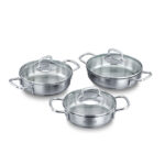 سرویس املت پز 6 پارچه استیل پرلا کرکماز 1675