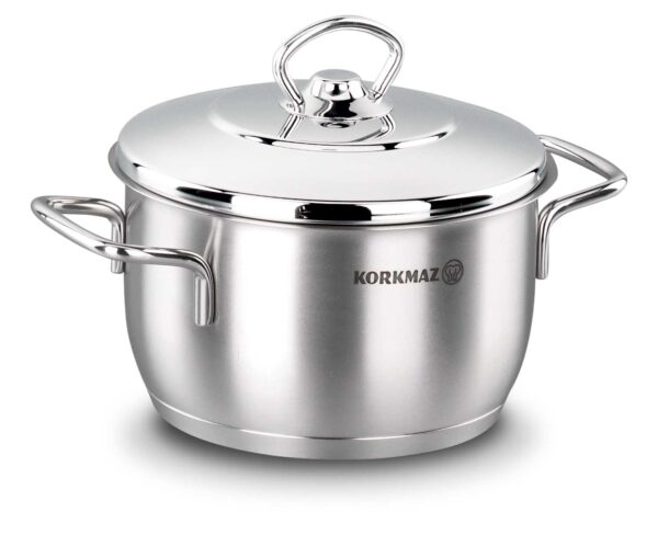 قابلمه 26*15 سانتیمتر 8.0 لیتر استیل آسترا کرکماز 1908-1 - تصویر 1