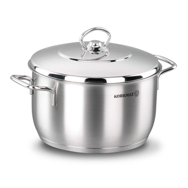 قابلمه 16*10 سانتیمتر 2.0 لیتر استیل آسترا کرکماز 1901-1 - تصویر 1