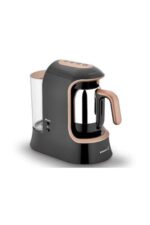 قهوه ساز ترک اتوماتیک برقی 700 وات مشکی آکوا قهوه کولیک کرکماز 862-02