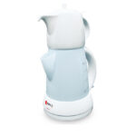 سرویس چای ساز برقی 1650 وات 0.7 + 1.8 لیتر سفید پانینی ریوالد 22221