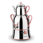 سماوربرقی 2000 وات 1.2 + 3.0 لیتر استیل نوستا کرکماز 338-01