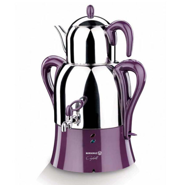 سماور برقی استیل چای کولیک کرکماز 341-07 - تصویر 1