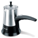 قهوه جوش برقی 400 وات استیل مات ویژن کرکماز 362