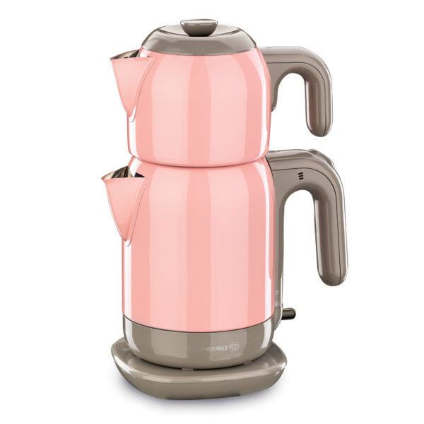 چای ساز برقی 1600 وات 1.1 + 1.7 لیتر دمتز کرکماز 369-02 - تصویر 1