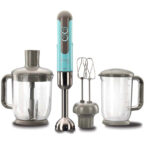 سرویس همزن سر استیل 850 وات آبی میا مگ اکرکماز 447-03 (گوشت کوب برقی)