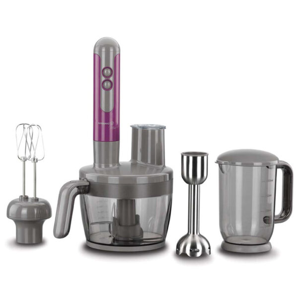 سرویس همزن سر استیل 1300 وات بنفش میا کرکماز 457-01 (گوشت کوب برقی) - تصویر 1