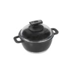 قابلمه نچسب 16*8.1 سانتیمتر 1.3 لیتر مشکی لیدز ریوالد 70000