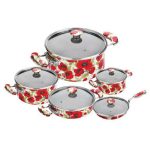 سرویس قابلمه 10 پارچه لعاب بیوتی ریوالد 7024601