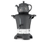 سماور برقی 1800 وات 1.2 + 3.5 لیتر مشکی پرنسس ریوالد 800203