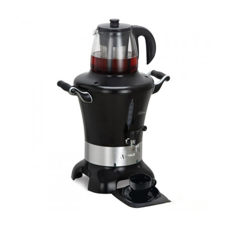 سماور برقی 1800 وات 1.2 + 3.5 لیتر مشکی نیکولاس ریوالد 800217