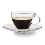 فنجان نعلبکی بلور پنگوئن پاشاباغچه 98396