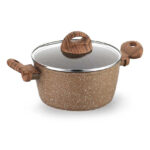 قابلمه گرانیت 24 سانتیمتر 5.5 لیتر برونی کرکماز 1662