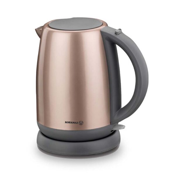 کتری برقی 2200 وات 1.7 لیتر قهوه ای انرژی کرکماز 394-02 - تصویر 1