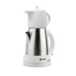 چای ساز برقی 1650 وات 0.7 + 1.5 لیتر استیل مات ليبرو ریوالد 800903