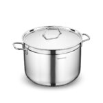 قابلمه گود 28*18.0 سانتیمتر 11.0 لیتر استیل مات آلفا کرکماز 1029