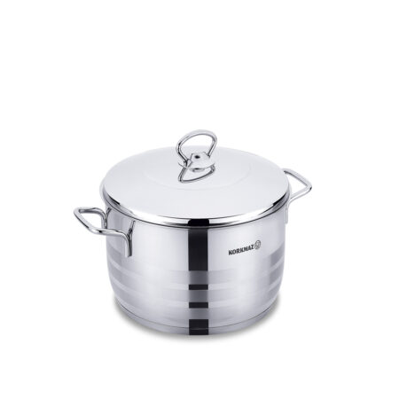 قابلمه 20*12.0 سانتیمتر 3.7 لیتر استیل براق آسترا کرکماز 1902