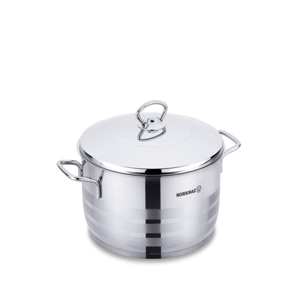 قابلمه 20*12.0 سانتیمتر 3.7 لیتر استیل براق آسترا کرکماز 1902