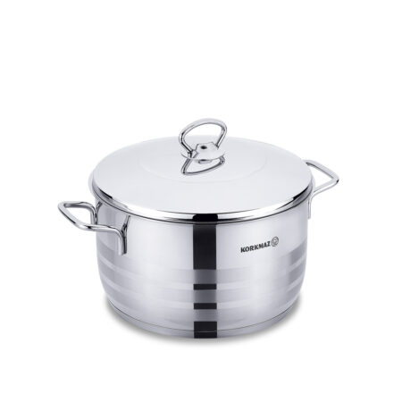 قابلمه 26*15.0 سانتیمتر 8.0 لیتر استیل براق آسترا کرکماز 1908