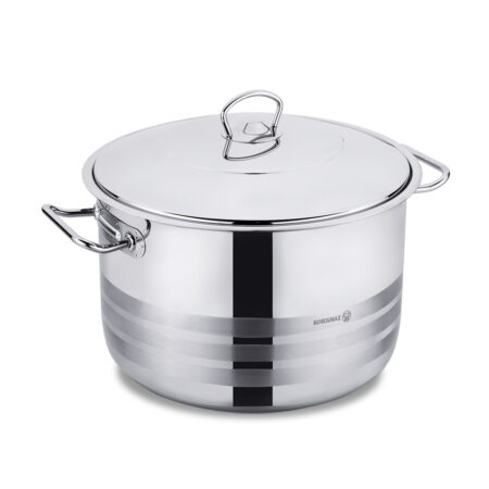 قابلمه 36*22 سانتیمتر 20.0 لیتر استیل براق مگا کرکماز 1946