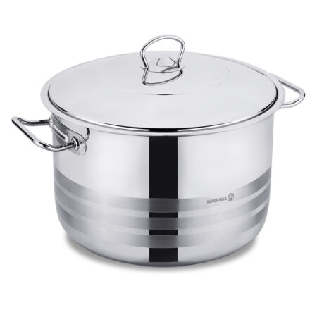 قابلمه 45*30 سانتیمتر 45.0 لیتر استیل براق مگا کرکماز 1950