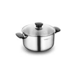 قابلمه 16*9.0 سانتیمتر 1.8 لیتر استیل براق کاپا کرکماز 1683-1