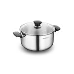 قابلمه 18*9.0 سانتیمتر 2.3 لیتر استیل براق کاپا کرکماز 1684-1