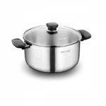 قابلمه 24*12.0 سانتیمتر 5.5 لیتر استیل براق کاپا کرکماز 1687-1