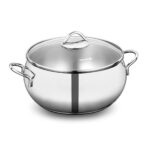 قابلمه 26*12.0 سانتیمتر 7.1 لیتر استیل براق تامبیک کرکماز 1076