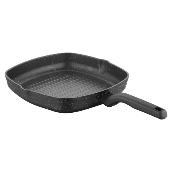 تابه گریل مربع 28*28سانتیمتر مشکی اورنلا کرکماز 1120 - تصویر 1