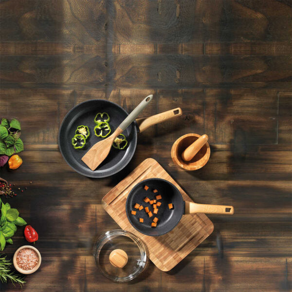 املت پز 20 سانتیمتر مشکی مونتانا کرکماز 1248 - تصویر 2