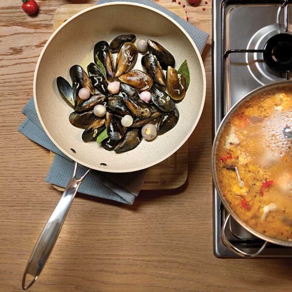 وک نچسب 24*6.5 سانتیمتر بژ گرانیتا کرکماز 1273 - تصویر 2