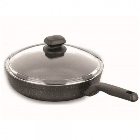 تابه درب دار اورنلا 28*5.5 سانتیمتر 3.0 لیتر مشکی کرکماز 1347-1