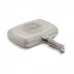 تابه دوطرفه نچسب 34*25*8 سانتیمتر بژ دوپلو کرکماز 1469-1