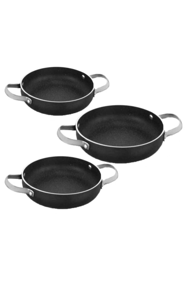 املت پز گالاکسی 22 سانتیمتر مشکی کرکماز 1839