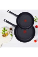 تابه تک دسته 26*5.5 سانتیمتر 2.0 لیتر مشکی لینا کرکماز 2884 - تصویر 3