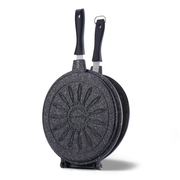 تابه دوطرفه ماهی 28 سانتیمتر مشکی اورنلا کرکماز 2895-1 - تصویر 2