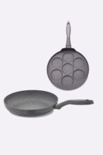 تابه پن کیک 26 سانتیمتر طوسی میا گرانیت کرکماز 2907 - تصویر 2