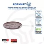 تابه پن کیک  26 سانتیمتر قهوه ای برونی کرکماز 2911 - تصویر 3