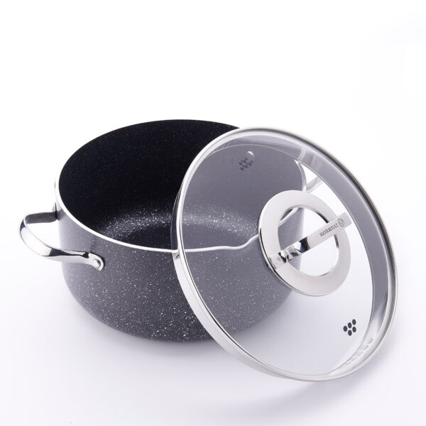 قابلمه گالاکسی 20*10.5 سانتیمتر مشکی کرکماز 2950