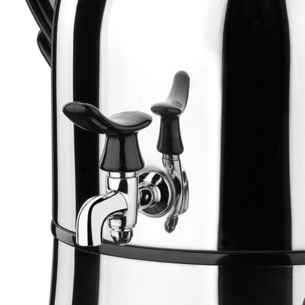 سماوربرقی 2000 وات 1.1 + 2.8 لیتر مشکی نوستا کرکماز 338