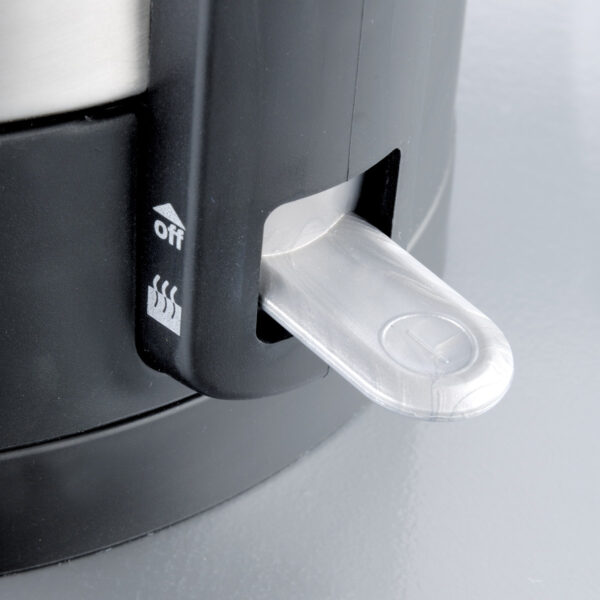 چای ساز اتوماتیک برقی 1600 وات 0.9 + 1.8 لیتر مشکی دمکولیک کرکماز 359