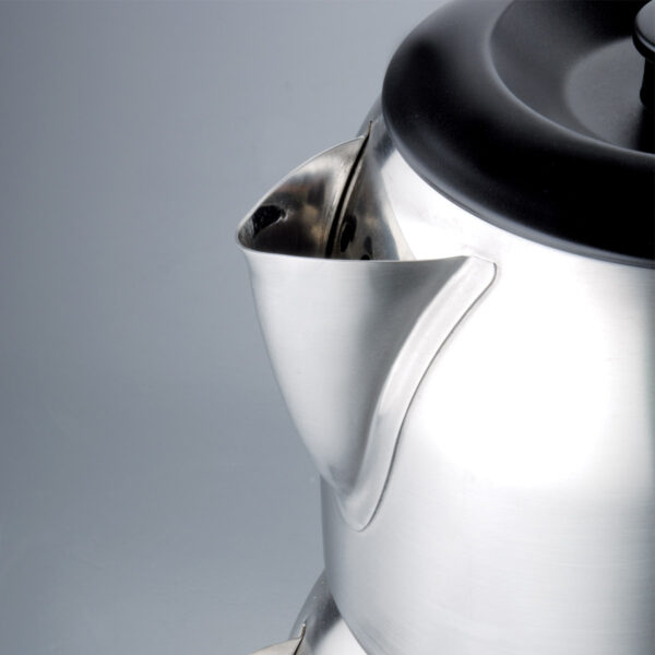 چای ساز اتوماتیک برقی 1600 وات 0.9 + 1.8 لیتر مشکی دمکولیک کرکماز 359