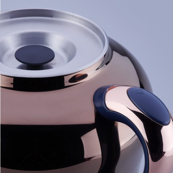 سماور برقی 2000 وات 1.1 + 3.5 لیتر رزگلد هاندان کرکماز 843-02