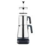 چای ساز اتوماتیک برقی 1600 وات 0.9 + 1.3 لیتر طوسی مدرنا کرکماز 850-01