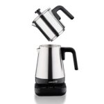 چای ساز اتوماتیک برقی 1600 وات 0.9 + 1.3 لیتر طوسی مدرنا کرکماز 850-01