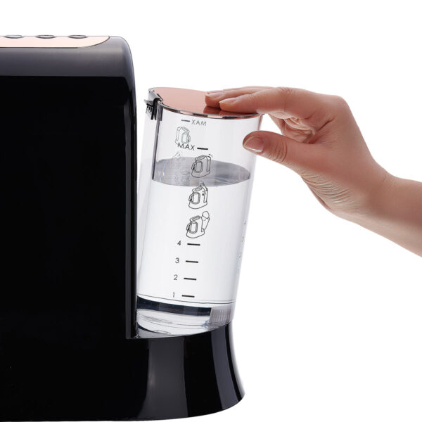 قهوه ساز ترک اتوماتیک برقی 700 وات مشکی آکوا قهوه کولیک کرکماز 862-04